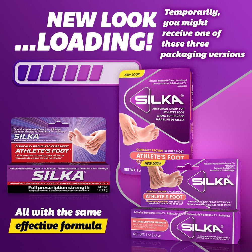 Silka packaging with brand logo visible on the box.