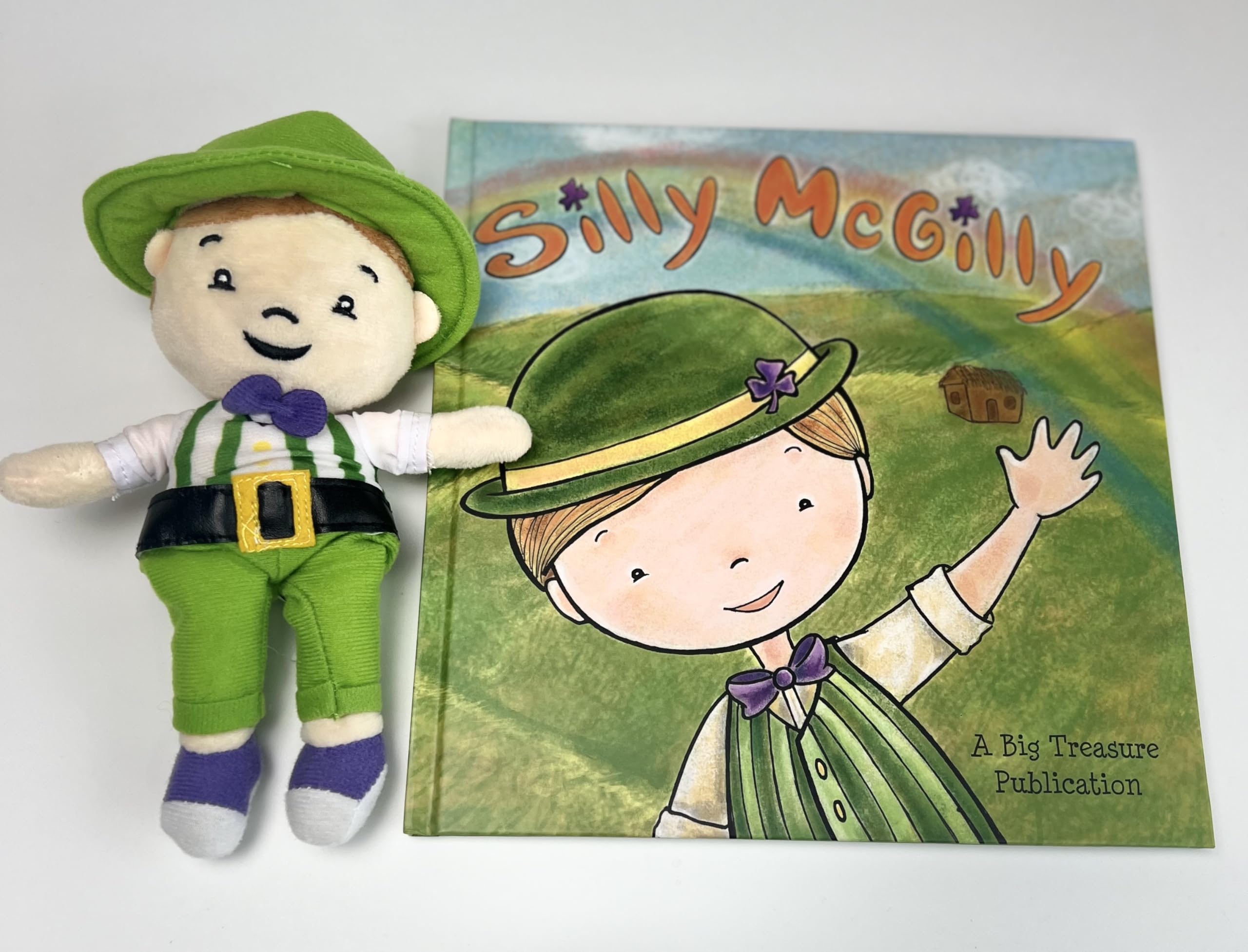 Silly McGilly book and plush set cover, spark imaginative storytime and gift-ready appeal