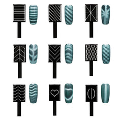 SILPECWEE cat eye magnets packaging highlights kit versatility.