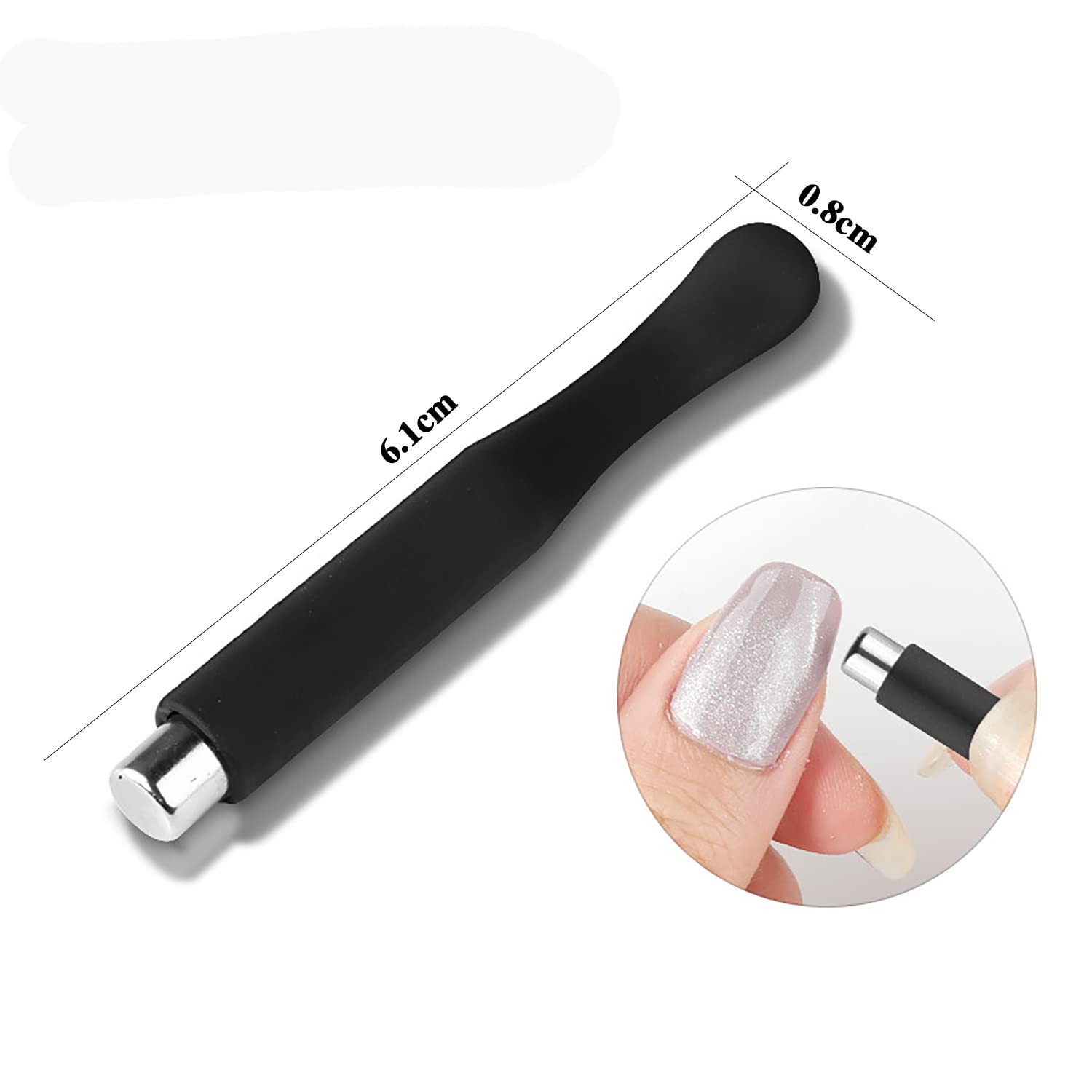 SILPECWEE cat eye magnet wand flat-lay view for quick selection.