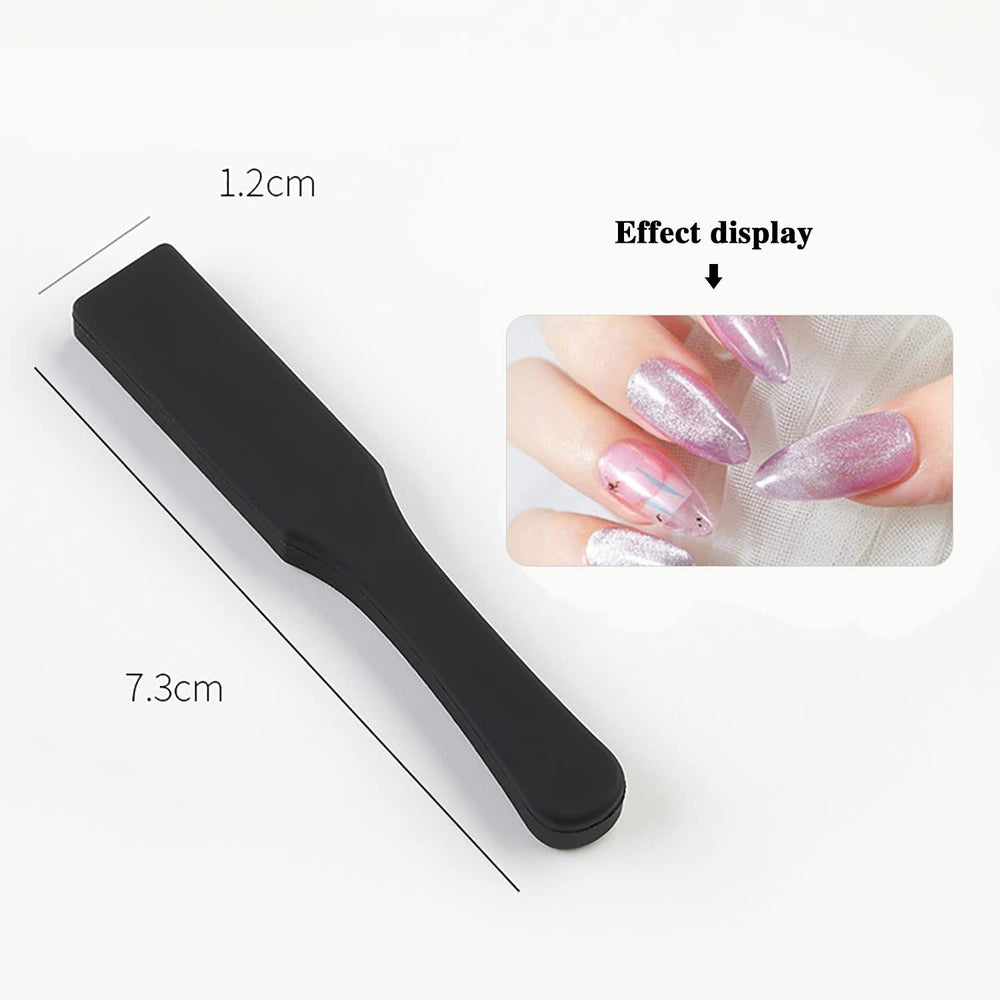 SILPECWEE cat eye magnet wand used for nail art application.
