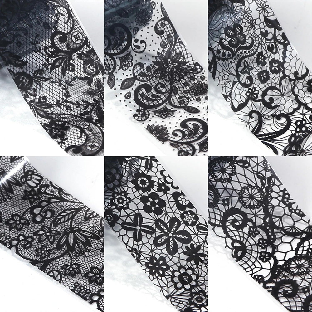 SILPECWEE easy-peel foil sheets for at-home nail art.