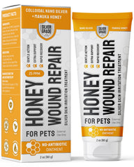 Silver Grade cat wound gel 2oz tube for quick topical care of scratches