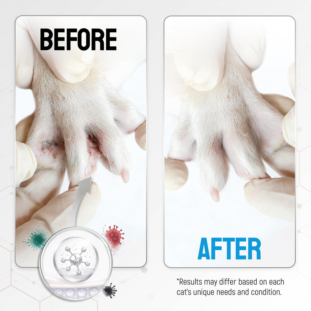 Direct spray on hot spots provides quick, non-stinging coverage.