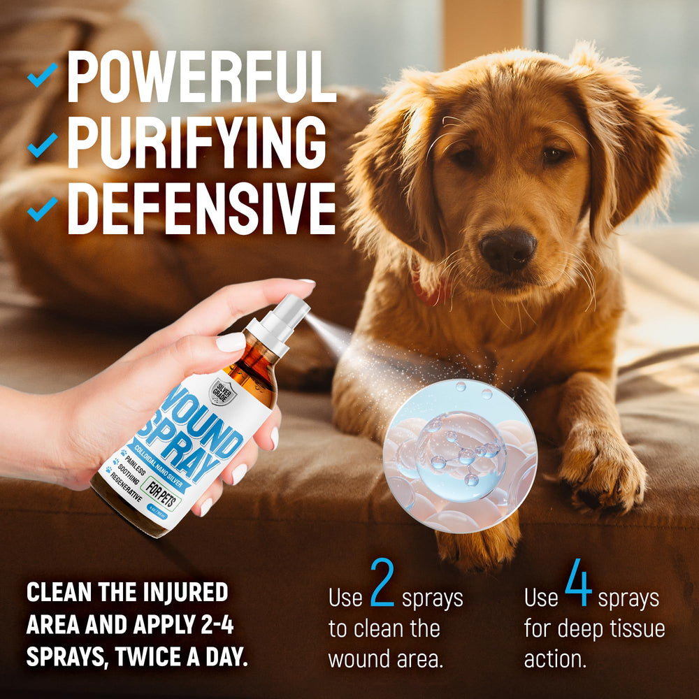 SILVER GRADE colloidal silver ingredients provide gentle skin care.
