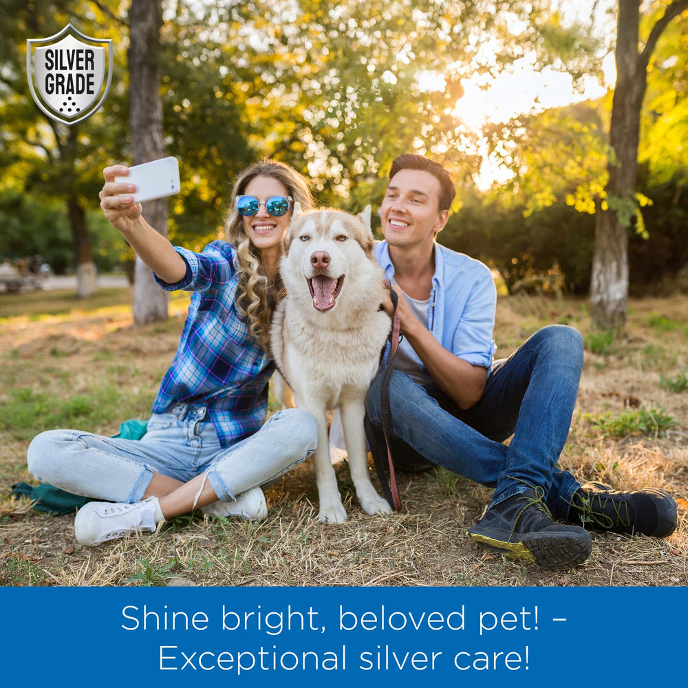 SILVER GRADE safe, additive-free formula for pet wound management.