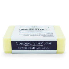 Silver Miracles body and hair soap for versatile cleansing routines.