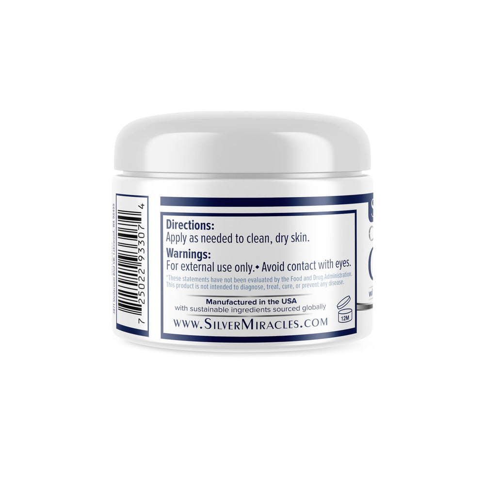 Silver Miracles scent-free, dye-free formula for sensitive skin