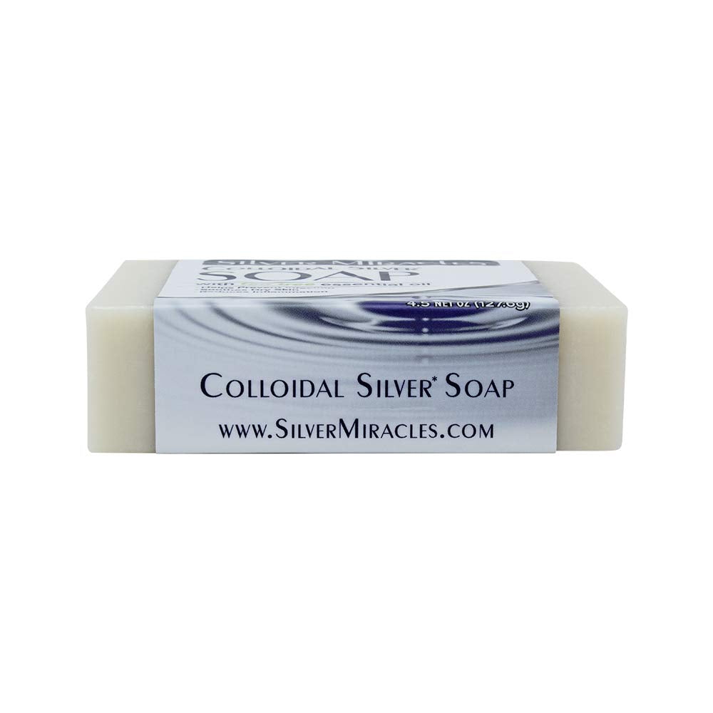 Silver Miracles soap for face, body, and hair use