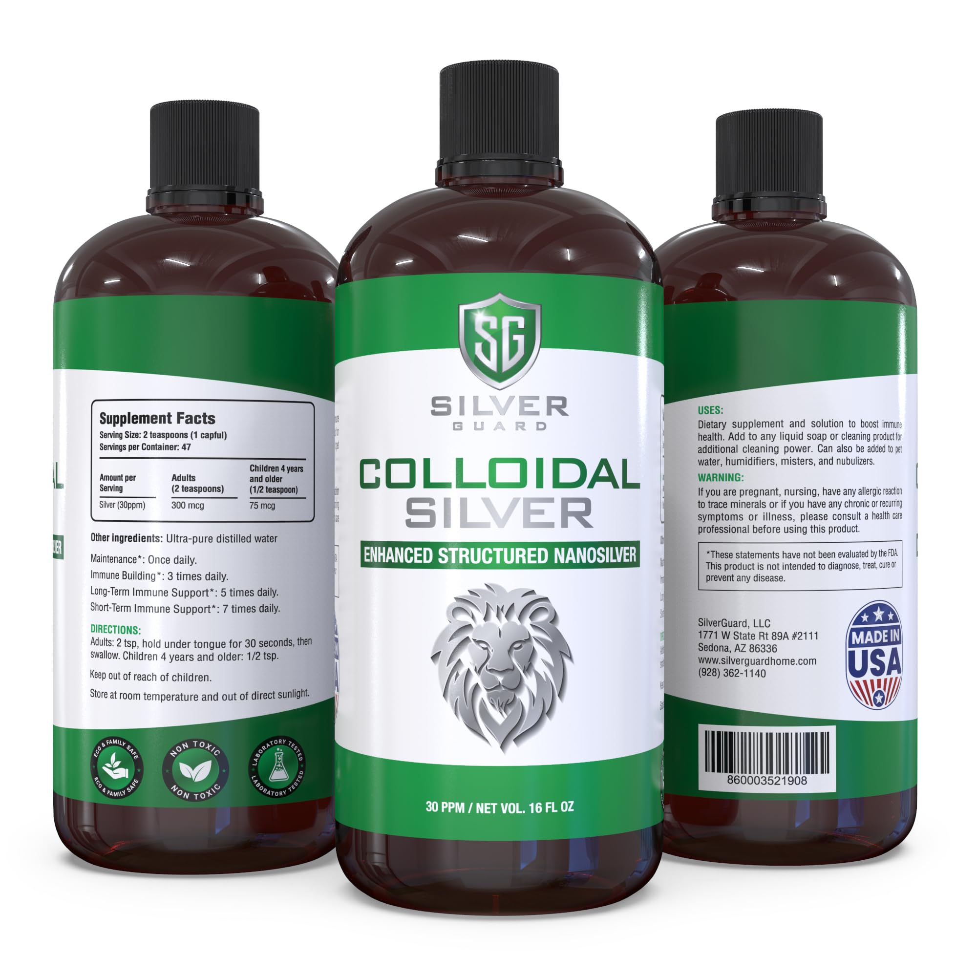 SilverGuard pet colloidal silver for dogs provides versatile pet health support