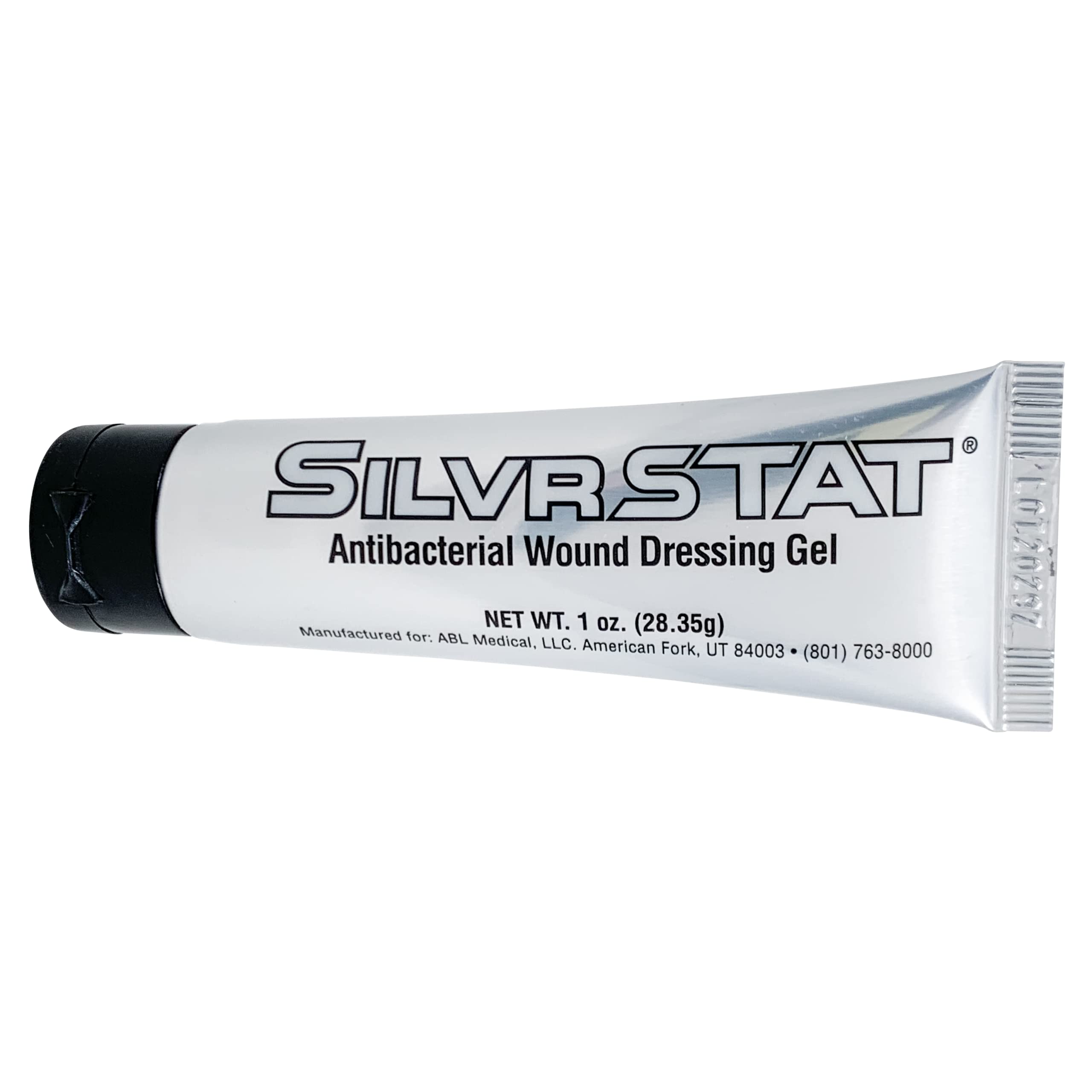 SilvrSTAT first aid gel bottle with cap ready for on-the-go use