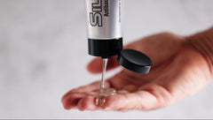 Applying SilvrSTAT gel to a minor cut on skin