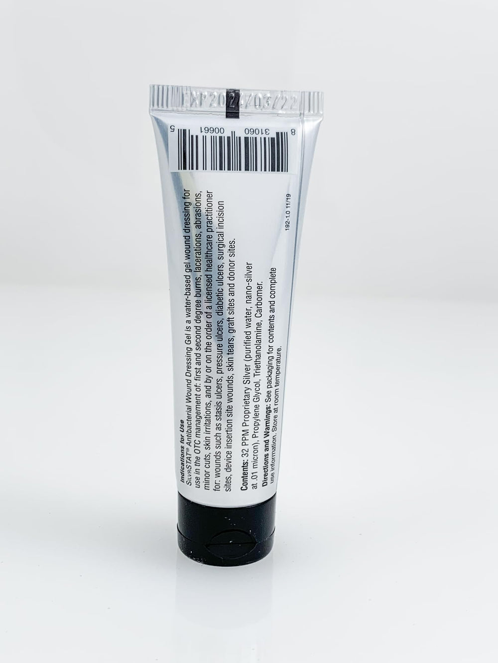 SilvrSTAT gel placed in a home first aid kit