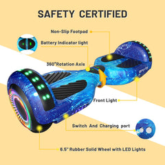 SIMATE Hoverboard app control to adjust speed and lights.