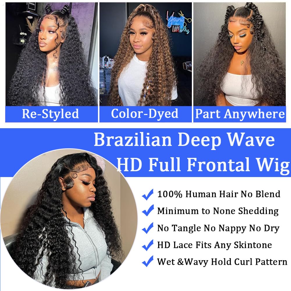 Simeider deep water wave wig 30 inch length with bounce.