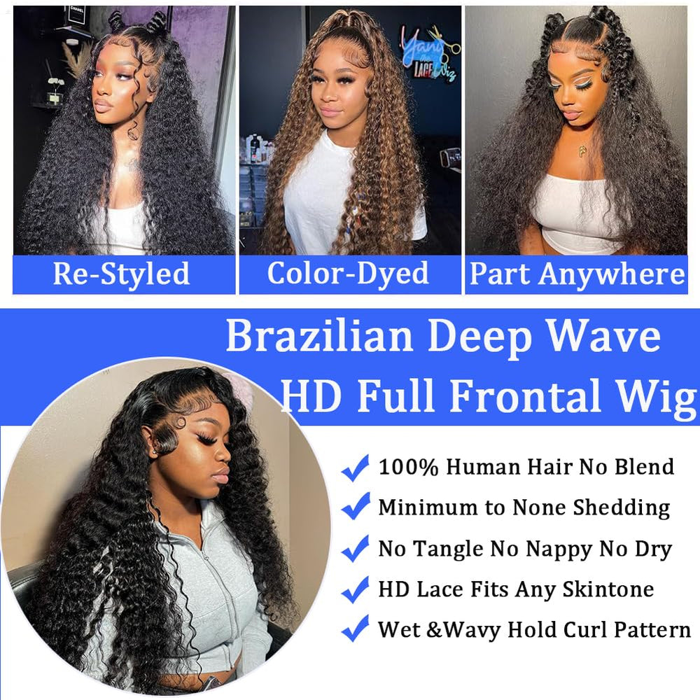 Simeider deep water wave wig 30 inch length with bounce.