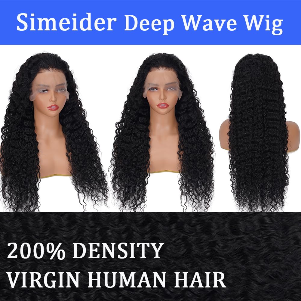 Simeider glueless cap detail for adjustable, comfortable fit.