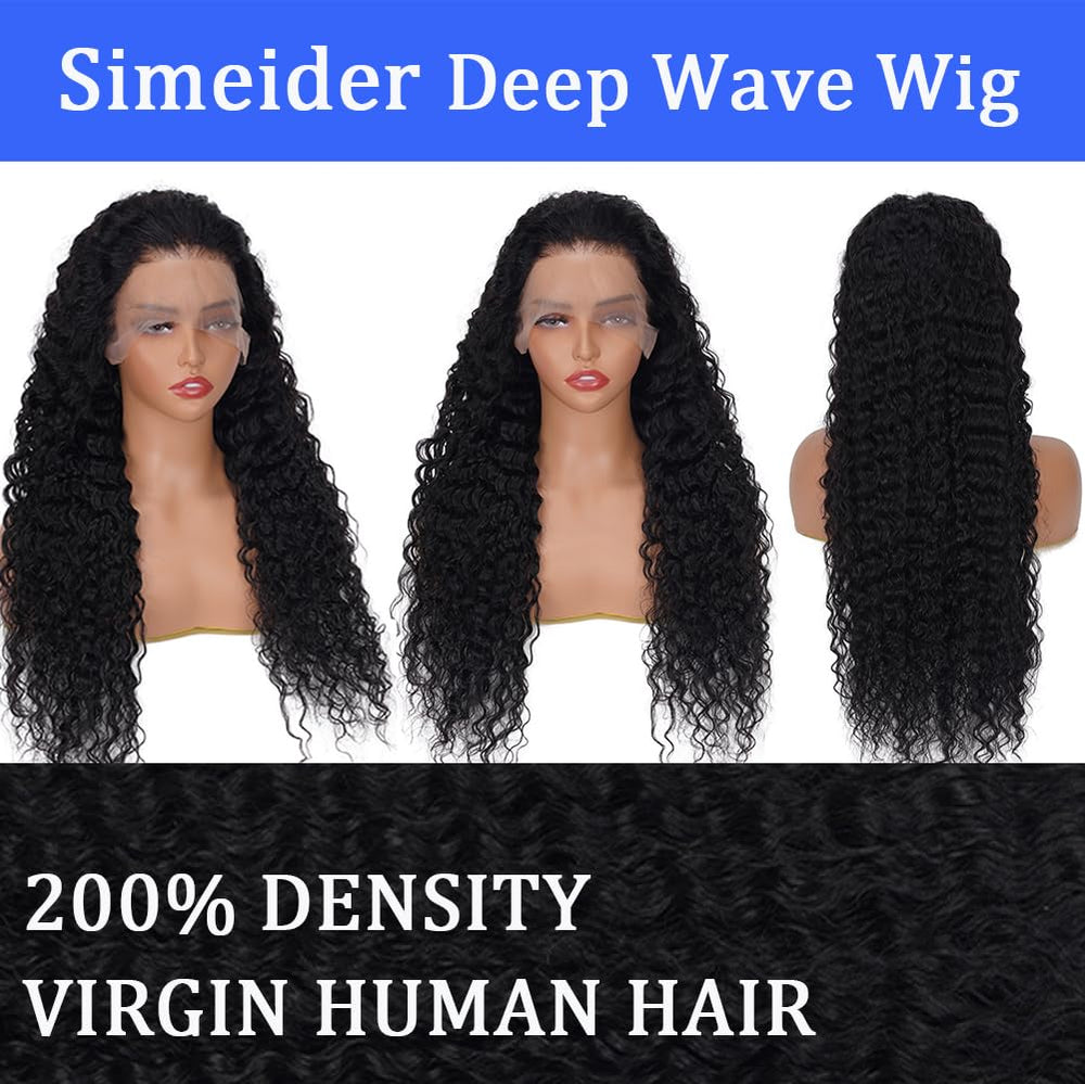 Simeider glueless cap detail for adjustable, comfortable fit.