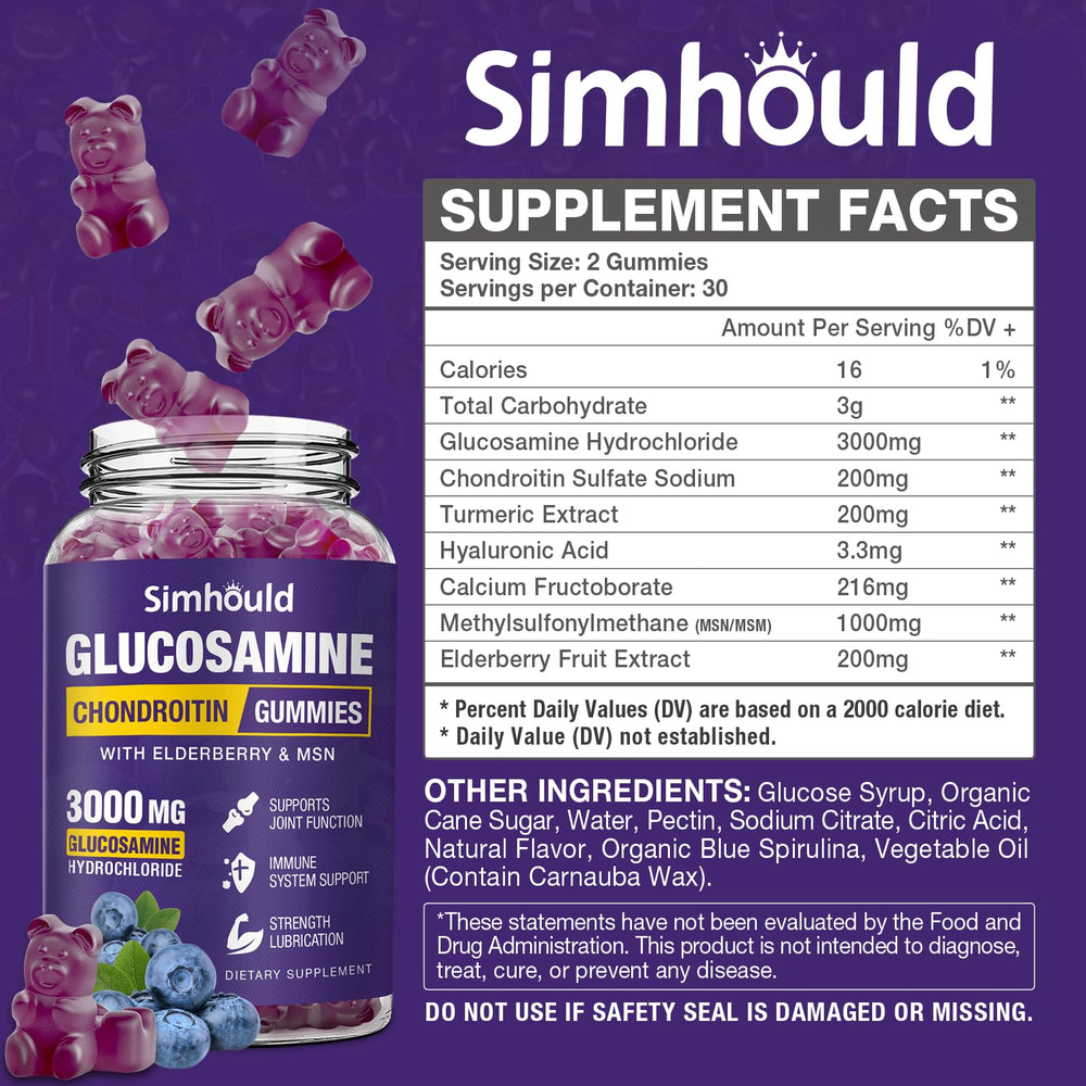 Close-up of Simhould gummies texture showing chewy fruit flavor.
