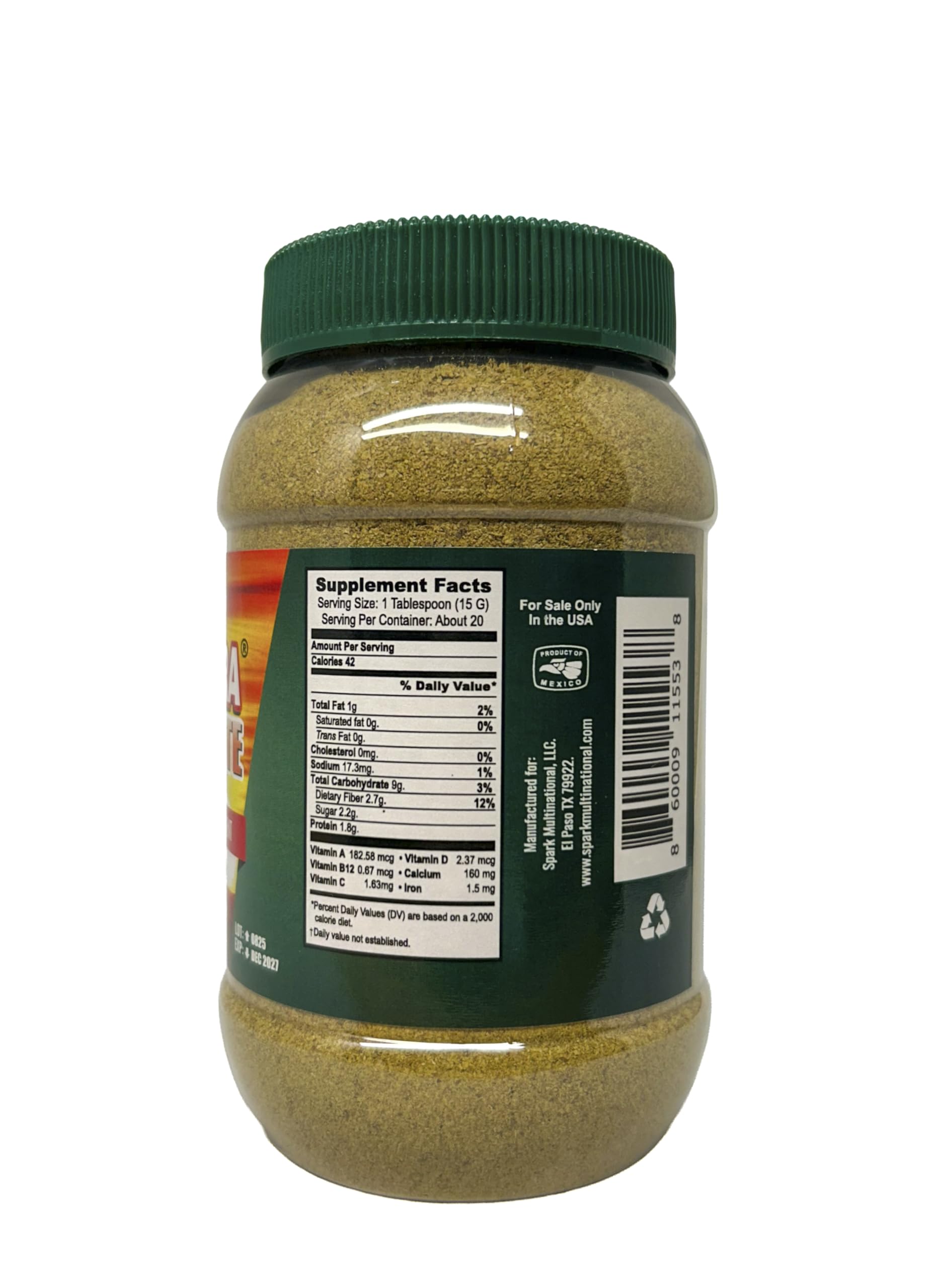 Measuring scoop with SIMIFIBRA FORTE powder for daily use