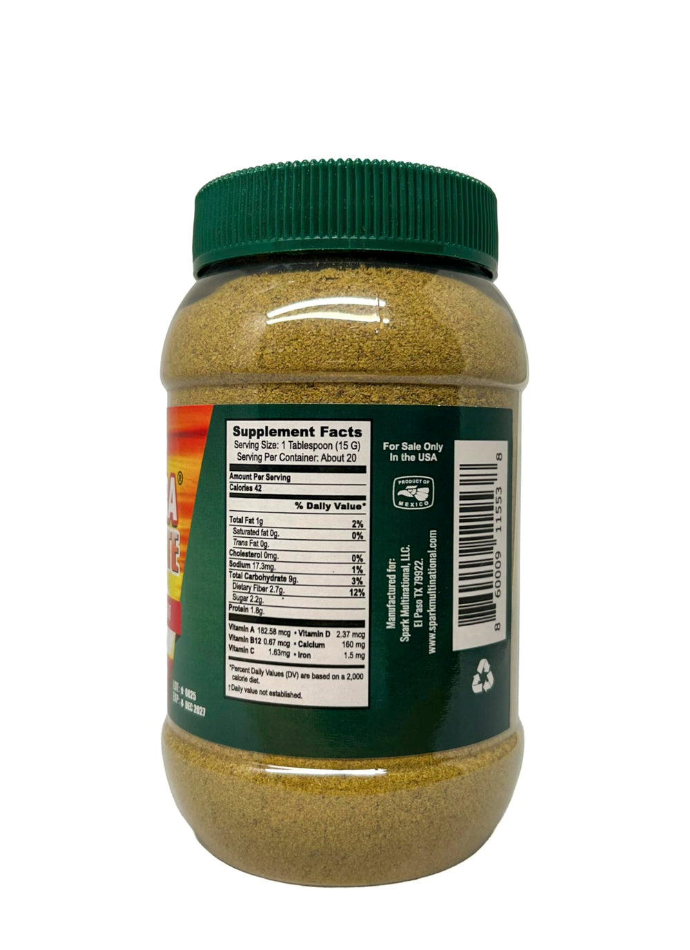 Measuring scoop with SIMIFIBRA FORTE powder for daily use