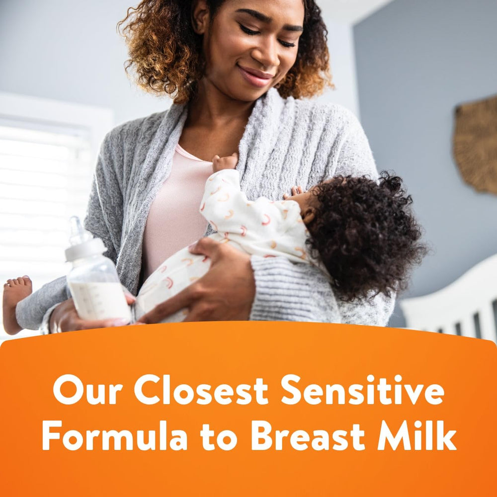 Prepared bottle of Similac 360 for comforting tummy feeding.