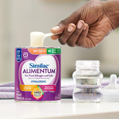 Similac Alimentum-2fl-hmo-immune close-up shows immune-nourishing ingredient