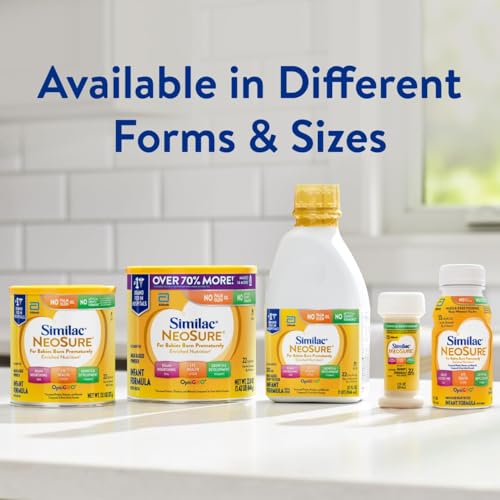 Similac NeoSure supports growth milestones with balanced nutrition.