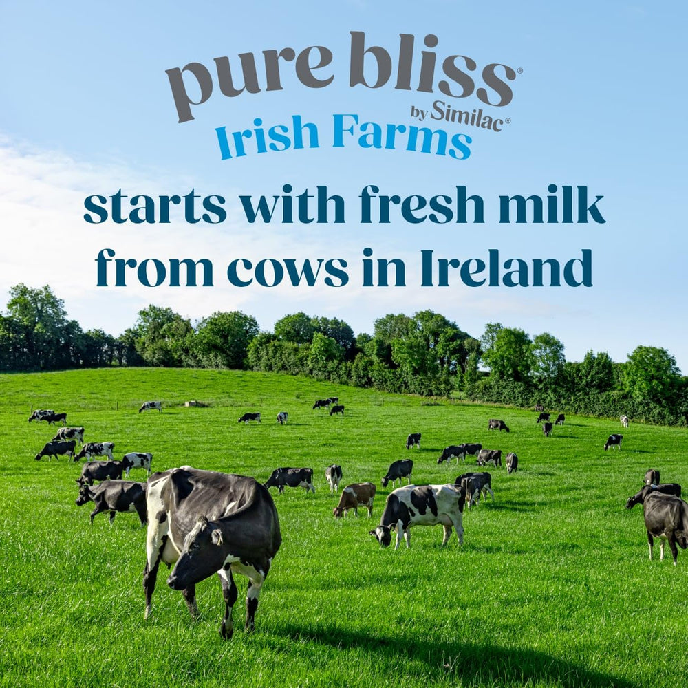 Similac Pure Bliss Irish Farms non-GMO seal on label