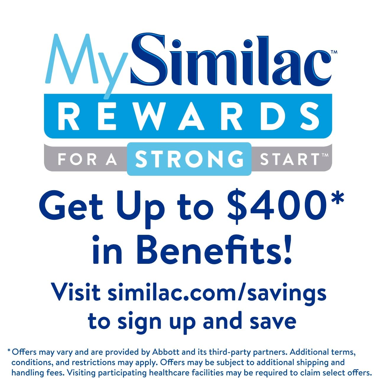 Similac Sensitive rewards QR code invites MySimilac points.