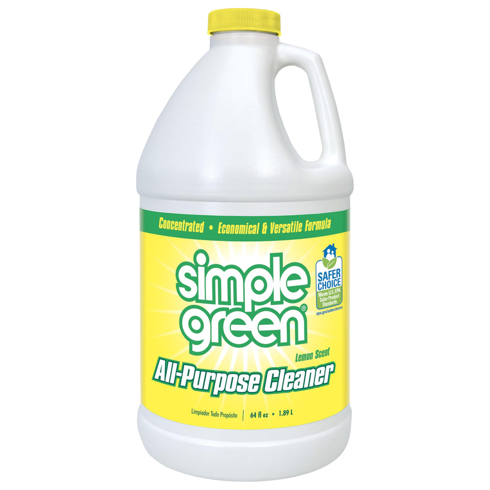 Simple Green All-Purpose Cleaner bottle with lemon scent for versatile cleaning