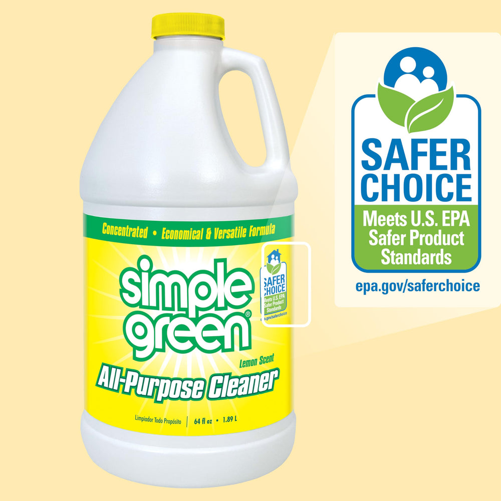 Outdoor surface cleaning with lemon-scented Simple Green