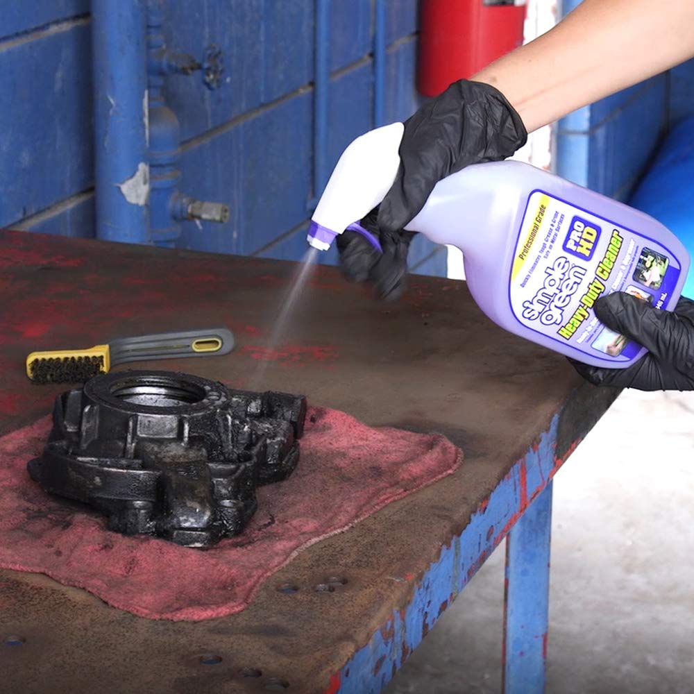 Simple Green Pro HD Purple used in ultrasonic cleaning.