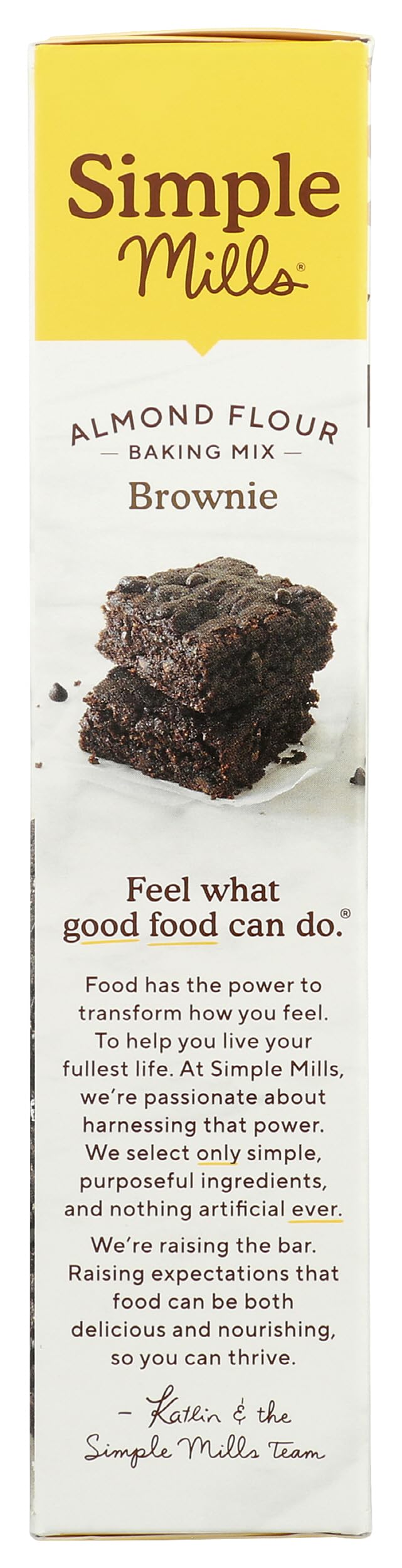 Simple Mills packaging shot highlights a pantry staple ready for easy baking