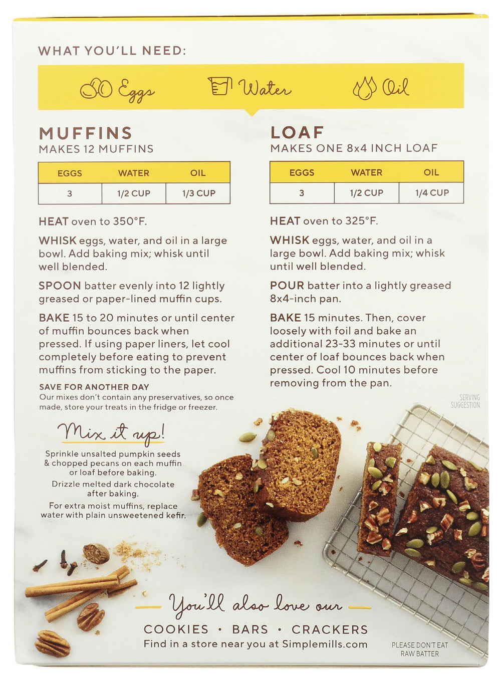 Simple Mills baking scene with almond flour mix and bowl for easy prep