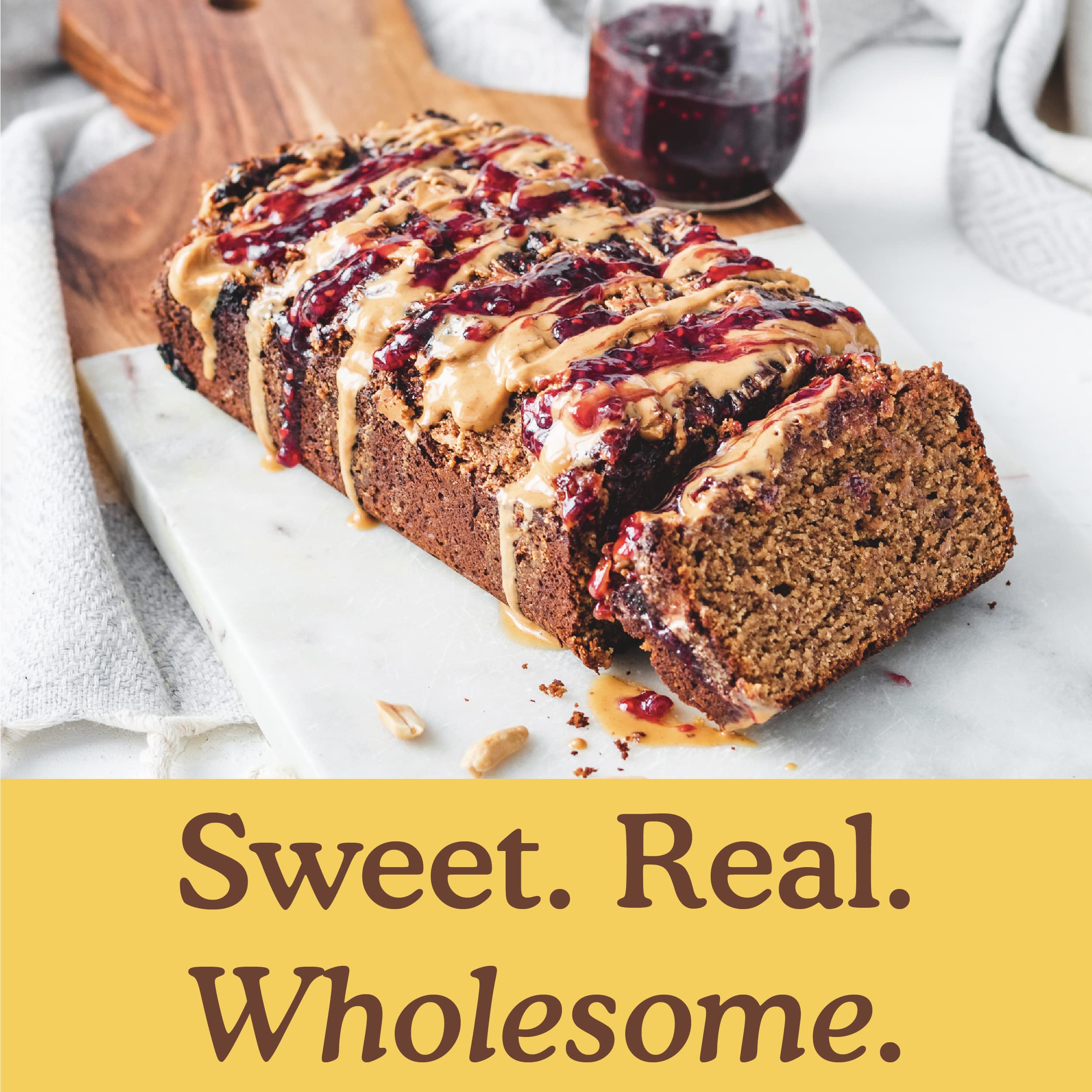 Simple Mills banana bread dry ingredients close-up for easy, wholesome breakfasts.