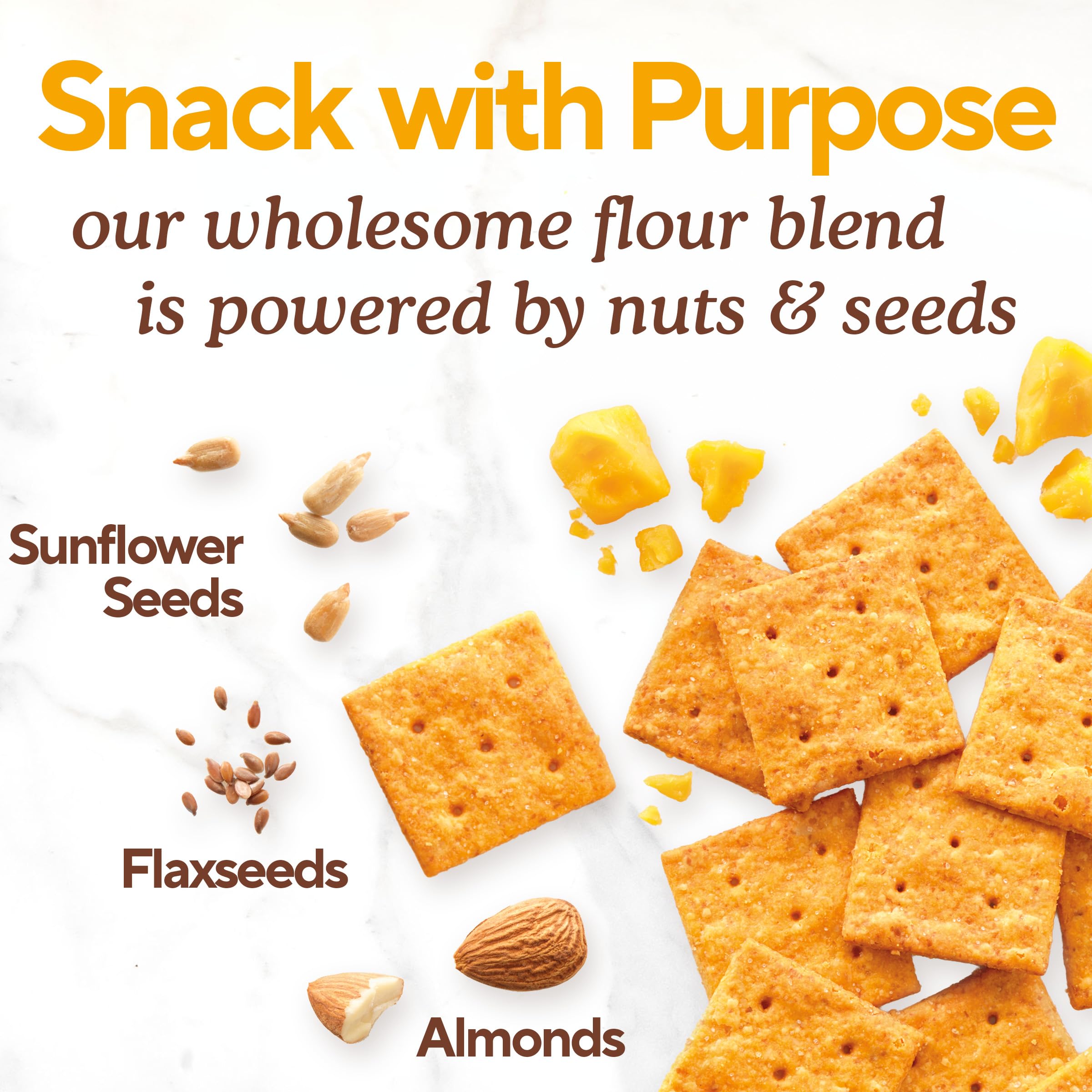 Kids enjoying Simple Mills cheddar crackers as a quick healthy snack.