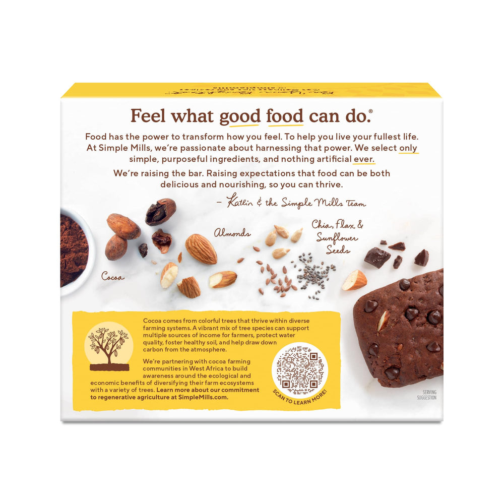 Closeup of nuts, seeds, and chocolate pieces