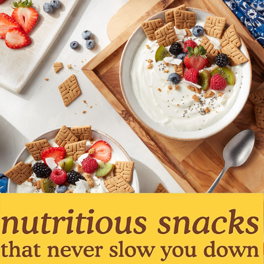Simple Mills Lemon Sweet Thins serving size closeup shows 12 thins per serving