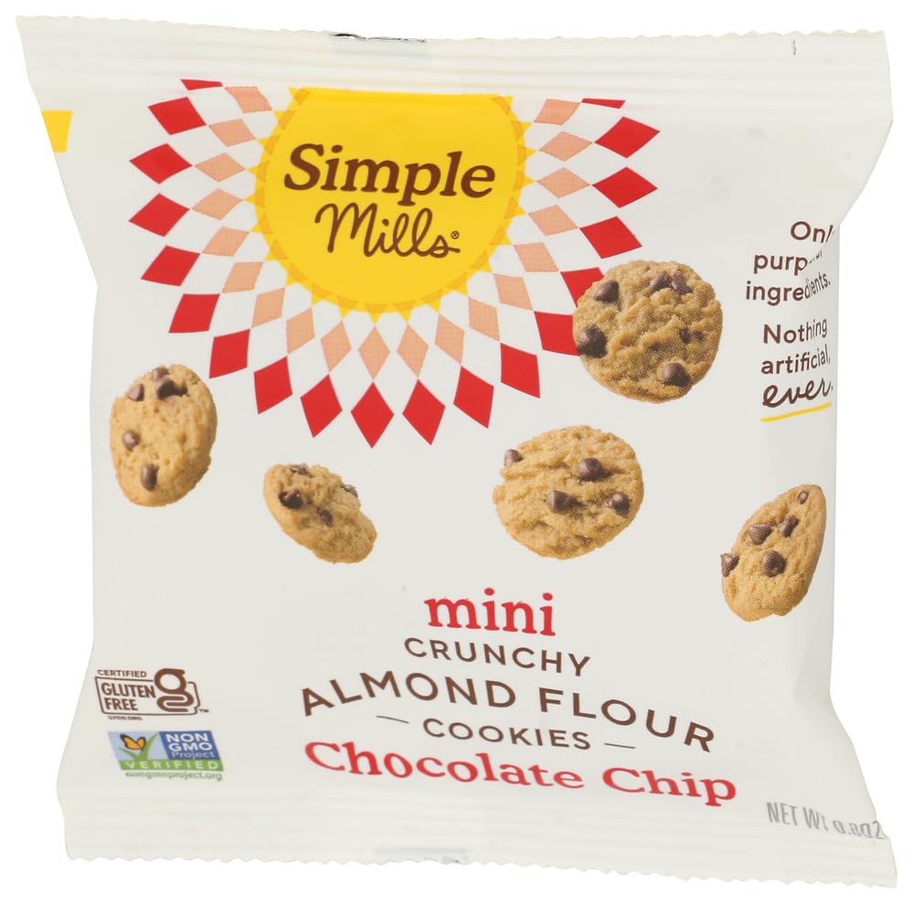 Simple Mills mini cookie snack pack ingredients reveal wholesome components