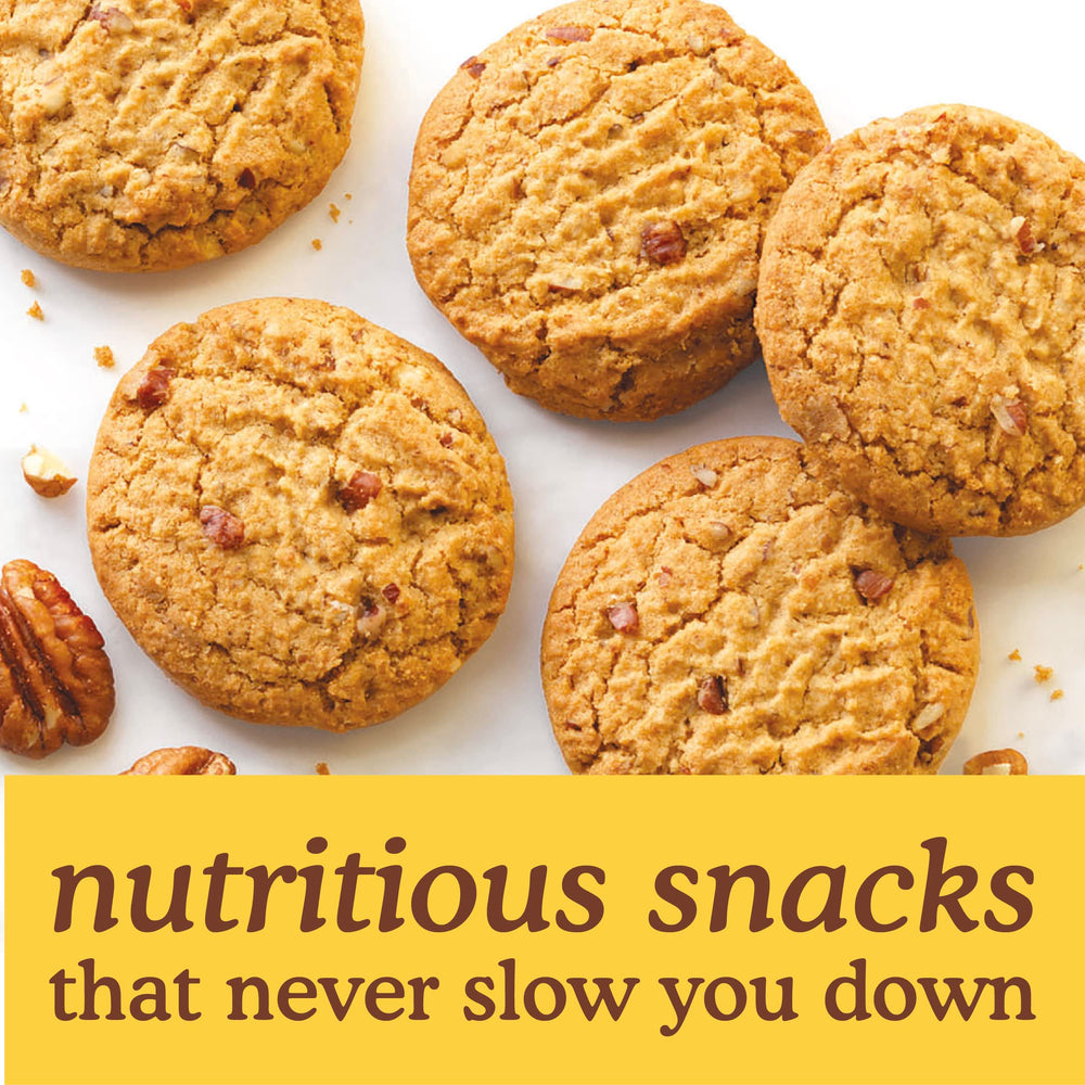 Organic coconut oil badge on Simple Mills cookies signals natural, clean ingredients.