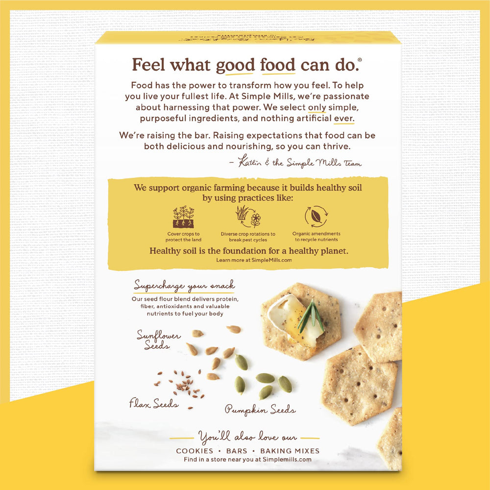 Family sharing Simple Mills crackers as a healthy gluten-free snack