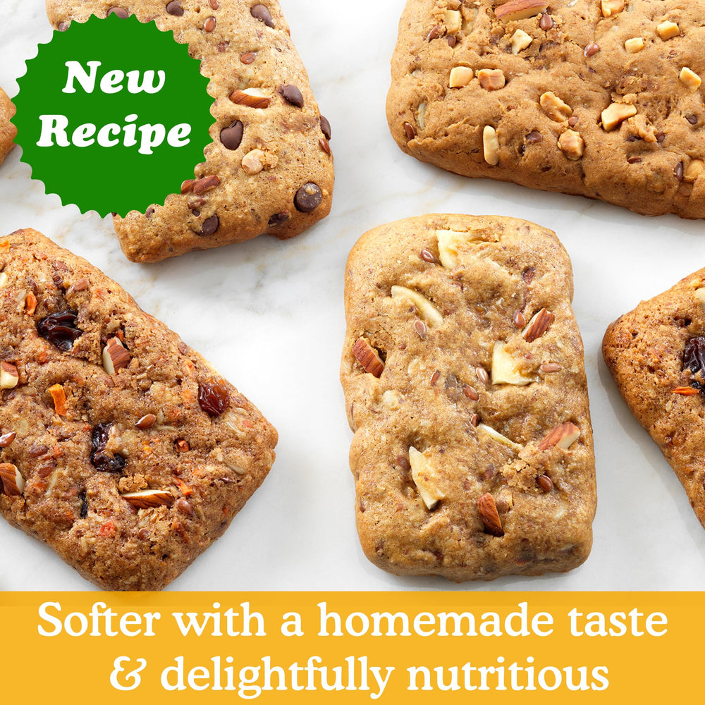 Ingredient focus: almonds and seeds in Simple Mills Dark Chocolate Almond Bars.