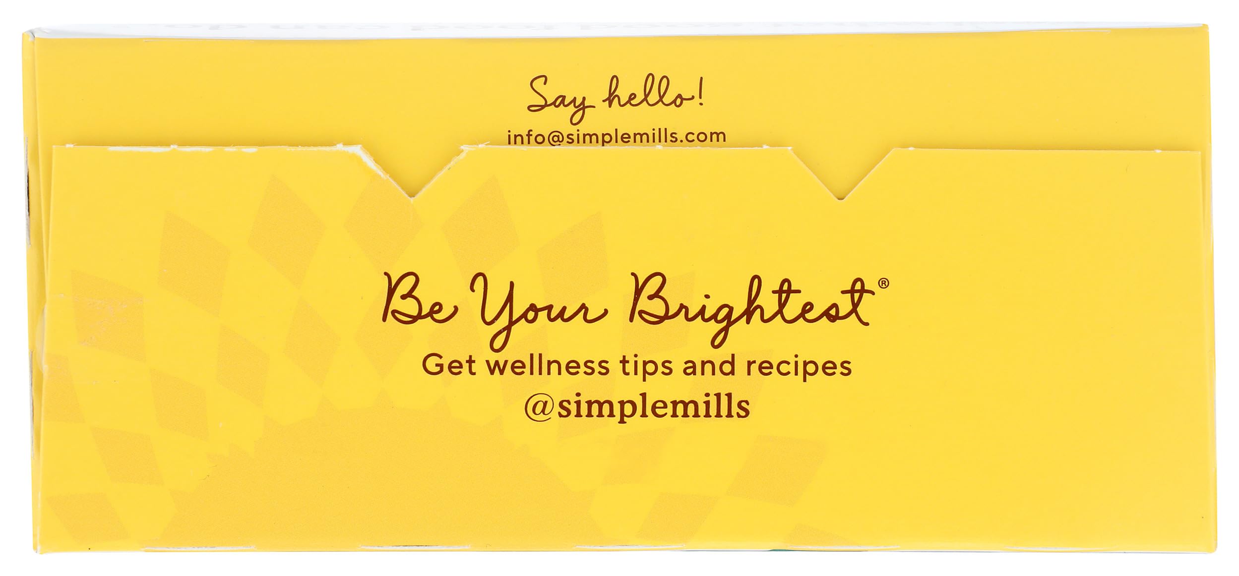 Simple Mills Veggie Pita Crackers display highlighting 1/3 serving vegetables
