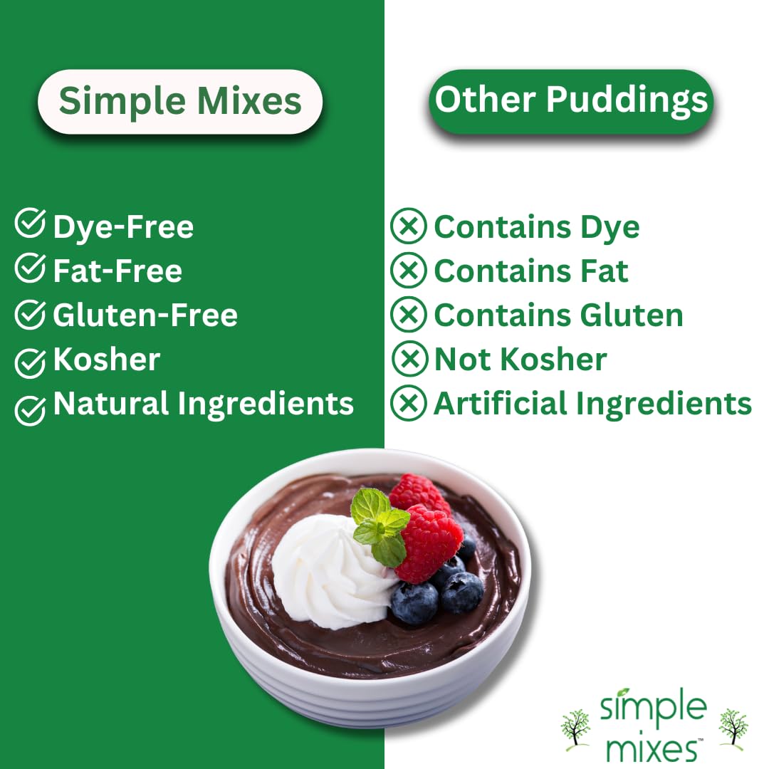 Simple Mixes Vanilla Pie Filling jar illustrates versatile dessert for crusts.