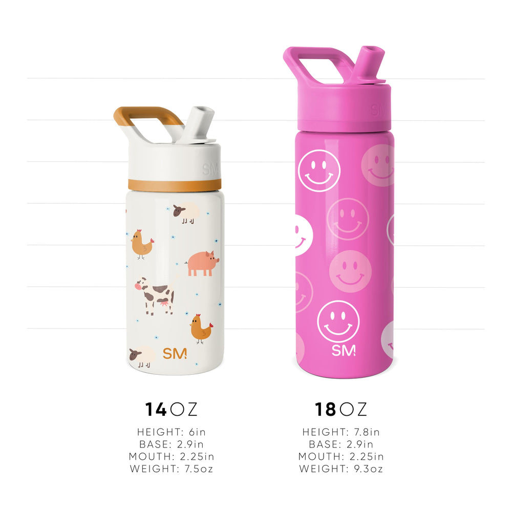 Cupholder-friendly design of the Summit bottle fits car seats and school bags.