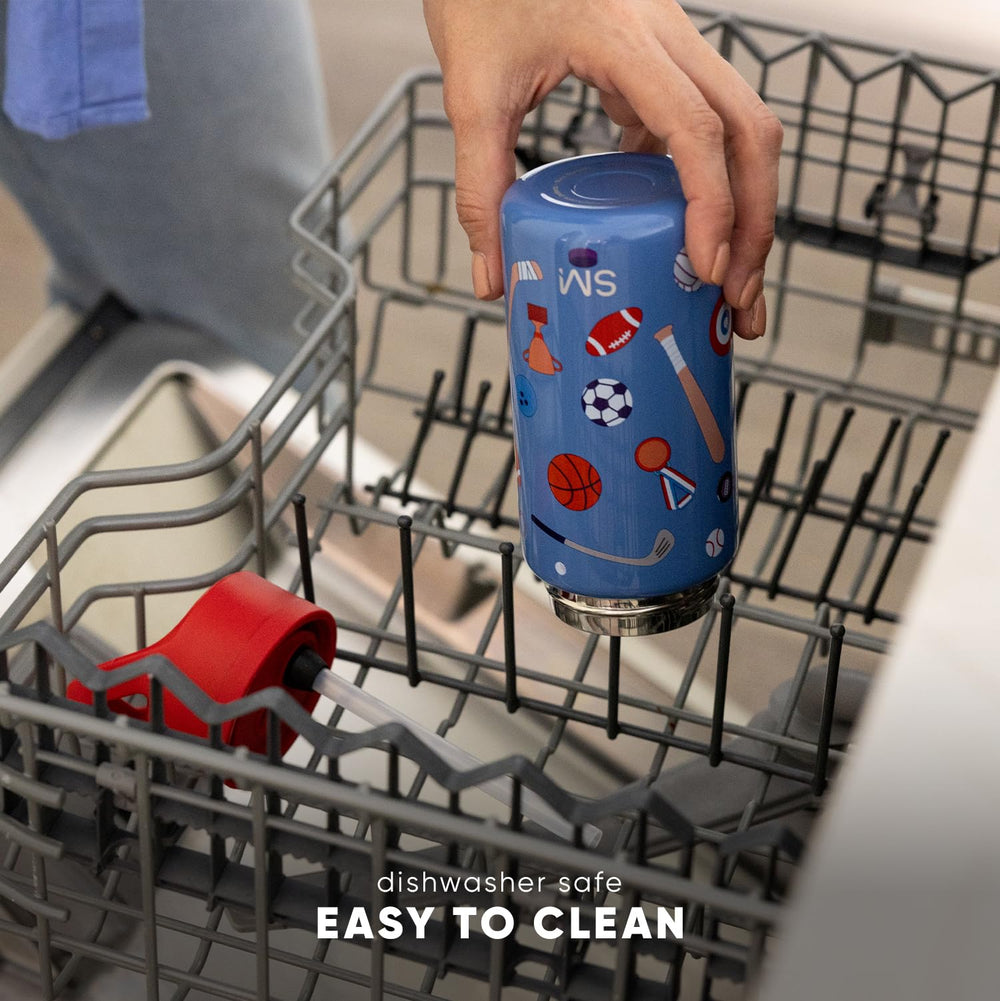 Double-wall vacuum insulated stainless steel keeps drinks cold for hours