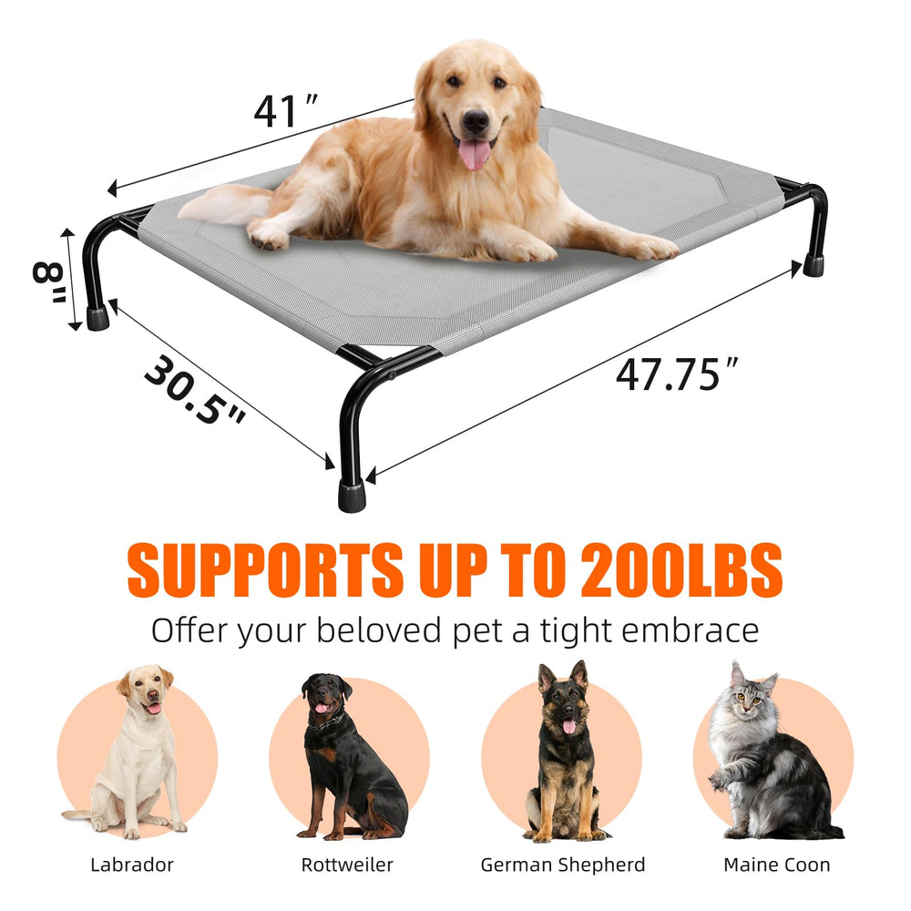 Simple Trending raised dog bed easy cleaning with hose and cloth