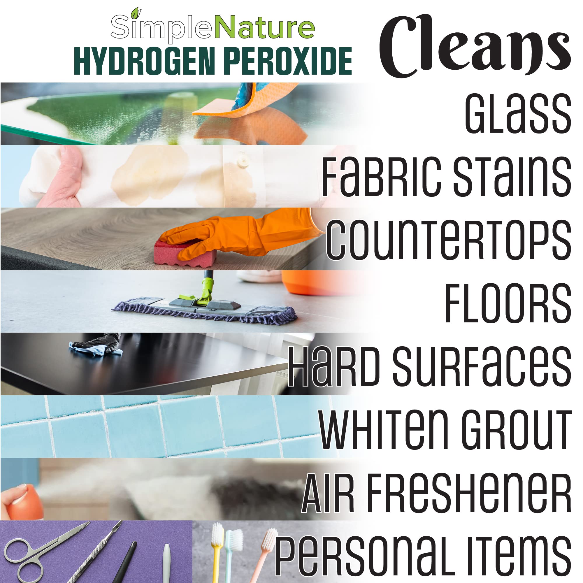 SimpleNature fabric cleaning and stain removal for laundry and textiles.