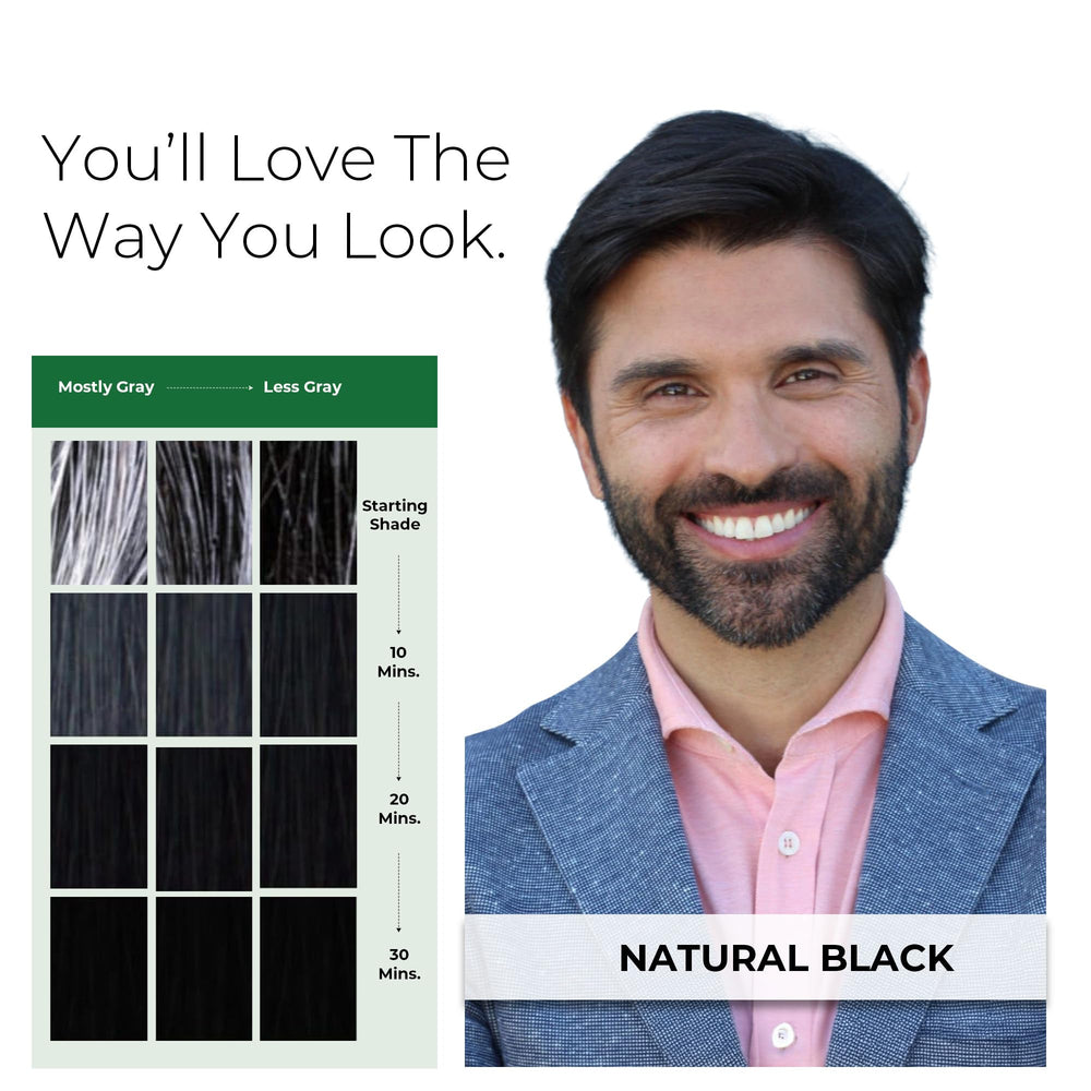 Simpler Hair Color Kit conditioning blend leaves hair soft.